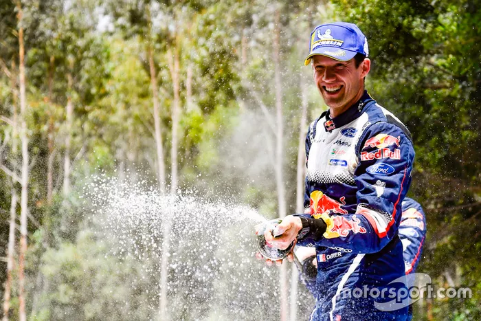 Il Campione 2018 del WRC Sébastien Ogier, M-Sport Ford
