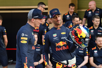 Max Verstappen, Red Bull Racing and Daniel Ricciardo, Red Bull Racing