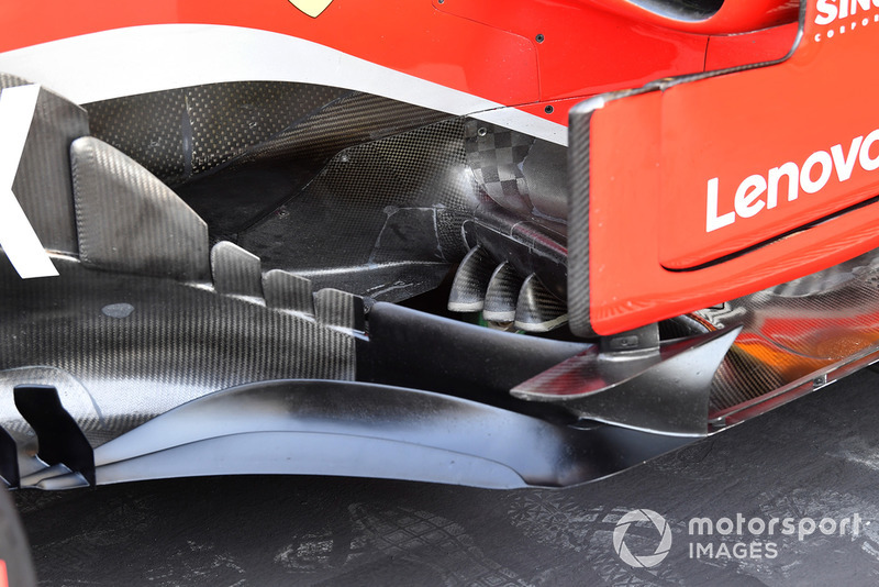 Бічний дефлектор Ferrari SF71H