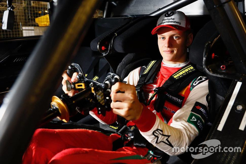 Mick Schumacher in the Mercedes-AMG C63 DTM