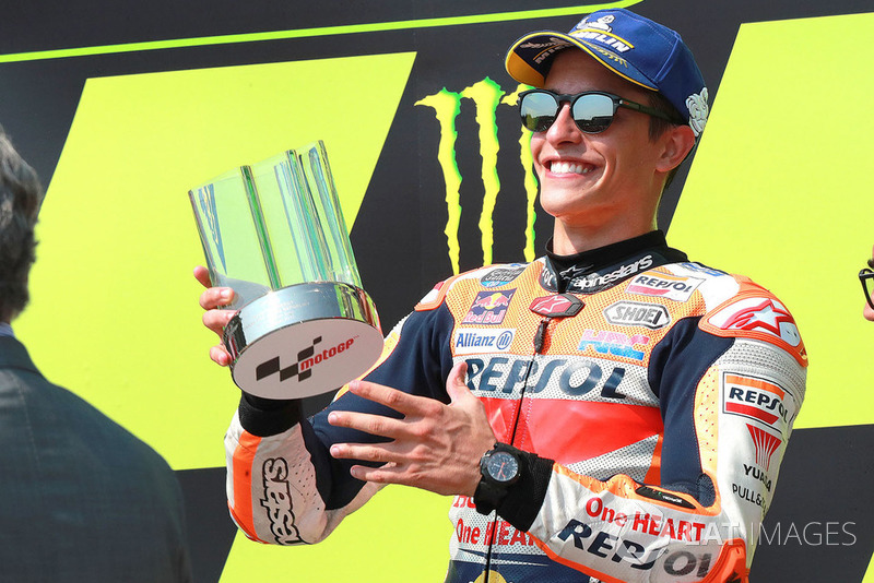 Podium : le troisième, Marc Marquez, Repsol Honda Team