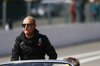 Valtteri Bottas, Mercedes AMG F1, lors de la parade des pilotes