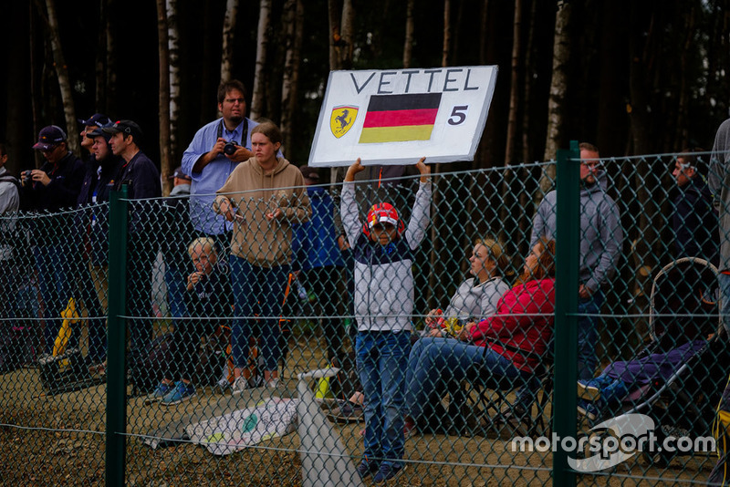 A Belga Nagydíj rajongói - F1 2018