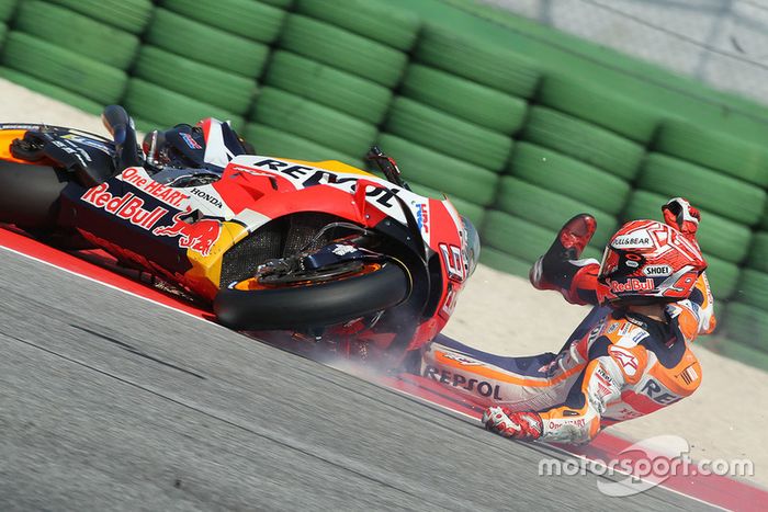 Caída de Marc Márquez, Repsol Honda Team 