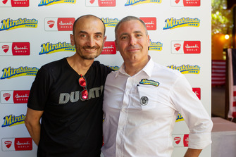 Claudio Domenicali, AD Ducati e Riccardo Marcante, Direttore generale di Mirabilandia