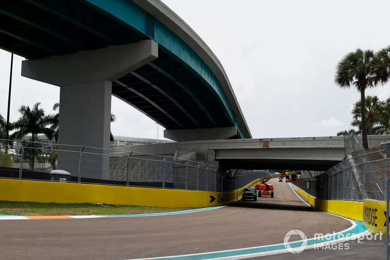 A view of the track