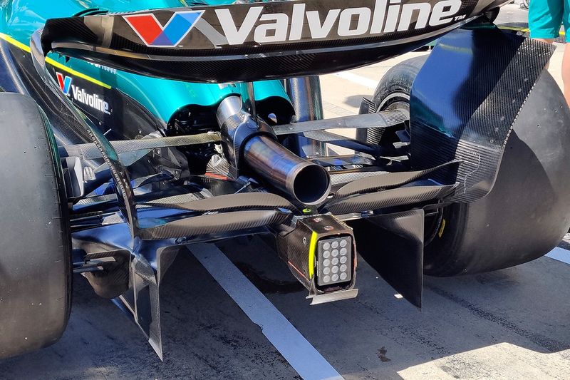 Aston Martin AMR25 detalles técnicos