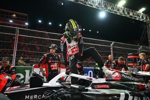 Nico Hulkenberg, Haas F1 Team, na grelha de partida