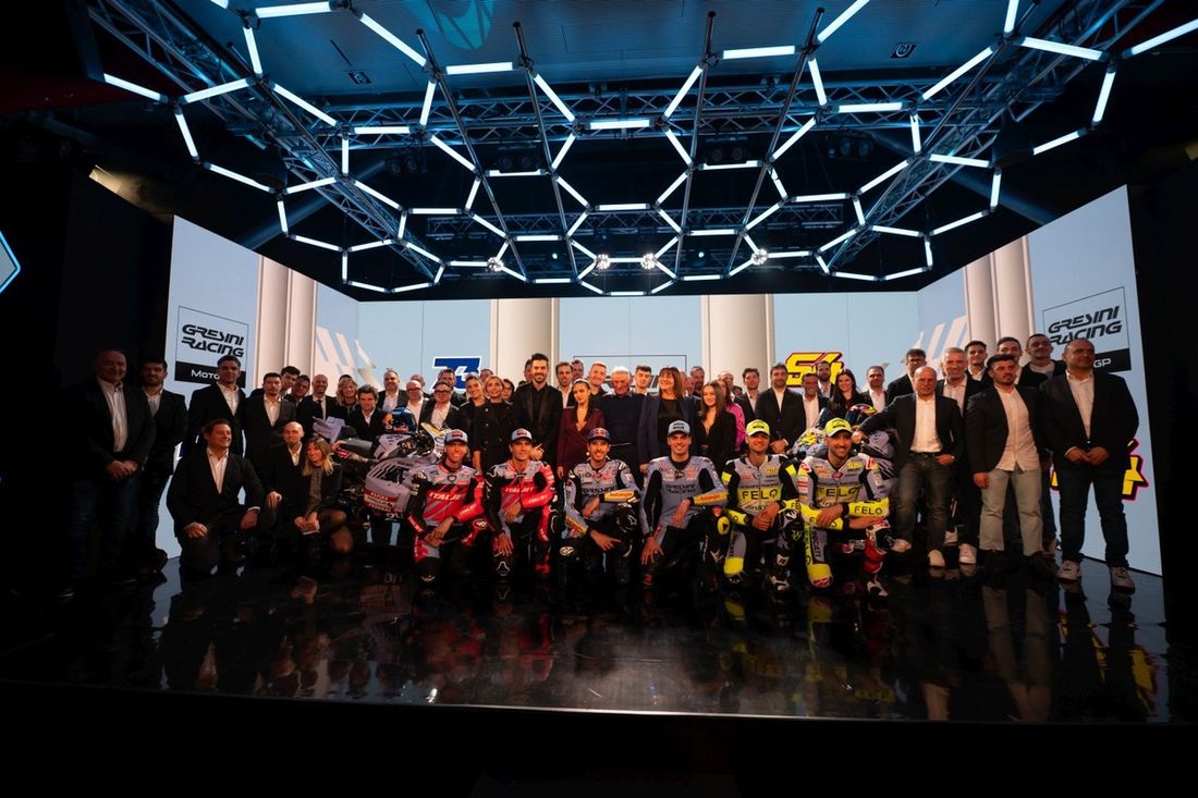 Presentación de Gresini Racing