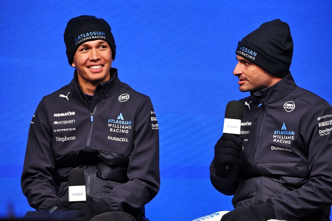 Alex Albon y Carlos Sainz, Williams