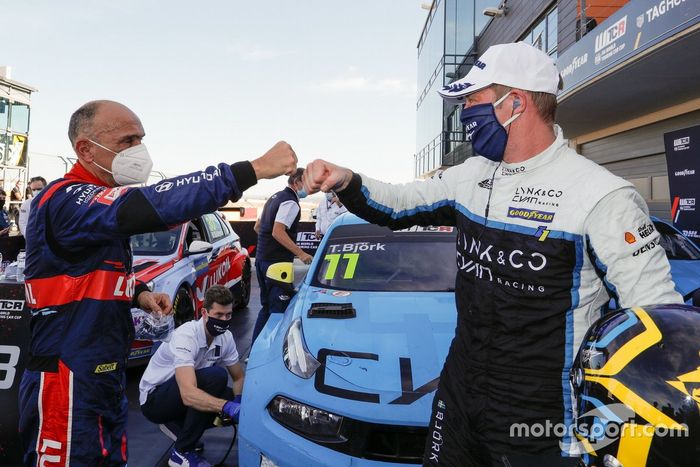 Gabriele Tarquini, BRC Hyundai N LUKOIL Squadra Corse Hyundai i30 N TCR, Thed Björk, Cyan Performance Lynk & Co 03 TCR