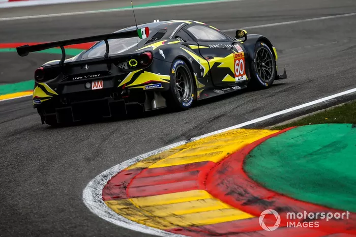 #66 Iron Lynx Ferrari 488 GTE EVO: Claudio Schiavoni, Andrea Piccini, Matteo Cressoni 