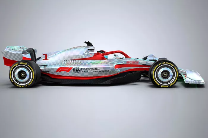 F1-model voor 2022