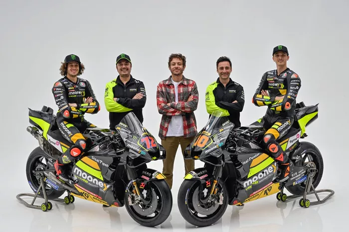 Marco Bezzecchi, VR46 Racing Team, Luca Marini, VR46 Racing Team, Alessio Salucci, Pablo Nieto, Valentiono Rossi