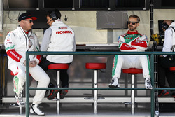 Rob Huff, Honda Racing Team JAS, Honda Civic WTCC and Tiago Monteiro, Honda Racing Team JAS, Honda C