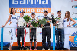 Podium: winner Lando Norris, Josef Kaufmann Racing, second place Dorian Boccolacci, Tech 1 Racing, third place Jehan Daruvala, Josef Kaufmann Racing