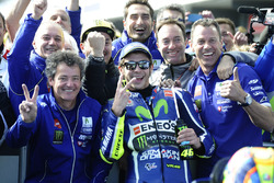 Deuxième place pour Valentino Rossi, Yamaha Factory Racing