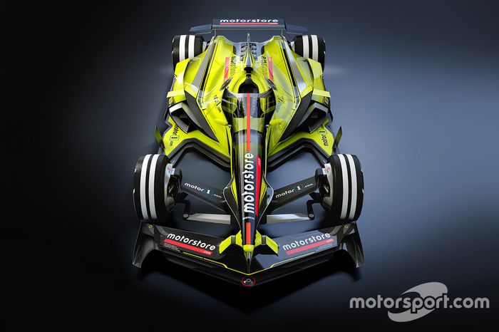 O carro da F1 de 2030