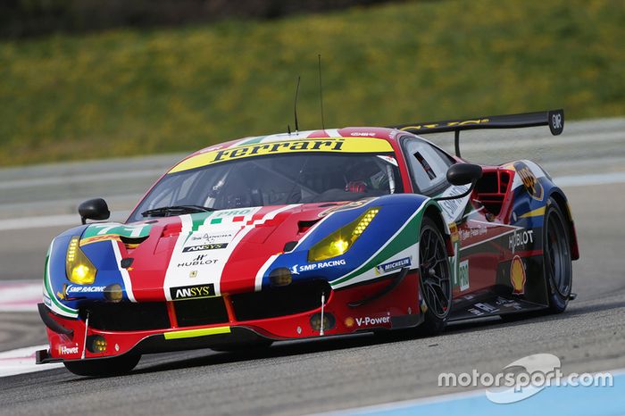 #71 AF Corse Ferrari 488 GTE: Davide Rigon, Sam Bird