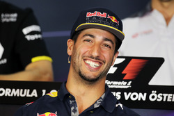 Daniel Ricciardo, Red Bull Racing in the FIA Press Conference