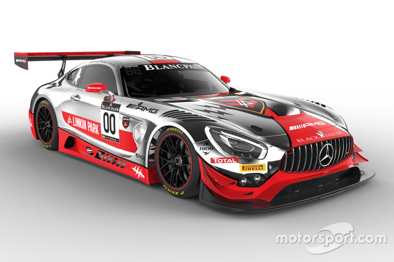 #00 AMG-Team Black Falcon, Mercedes AMG-GT3: Yelmer Buurman, Maro Engel, Bernd Schneider