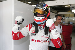 Polesitter Jose Maria Lopez, Citroën C-Elysée WTCC, Citroën World Touring Car Team