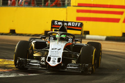 Нико Хюлькенберг, Sahara Force India F1 VJM09, оснащённая Halo