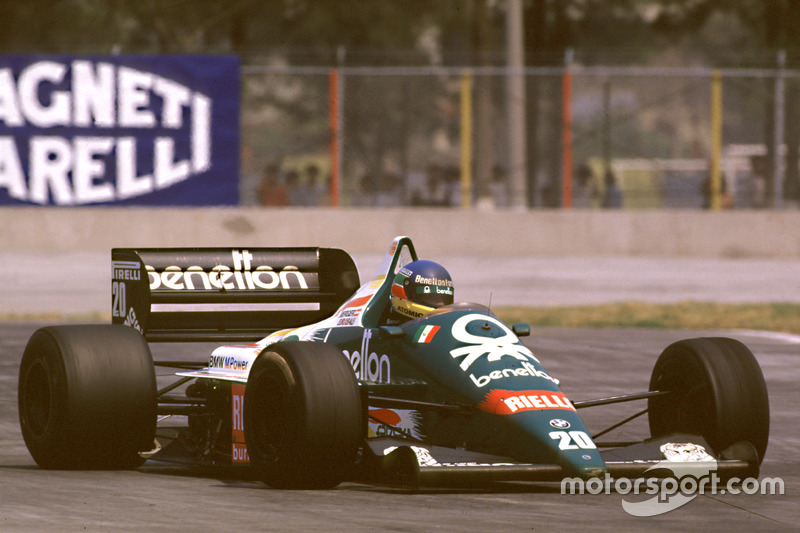... ist Mexiko 1986 das 35. Formel-1-Rennen. Berger gewinnt es, weil ...