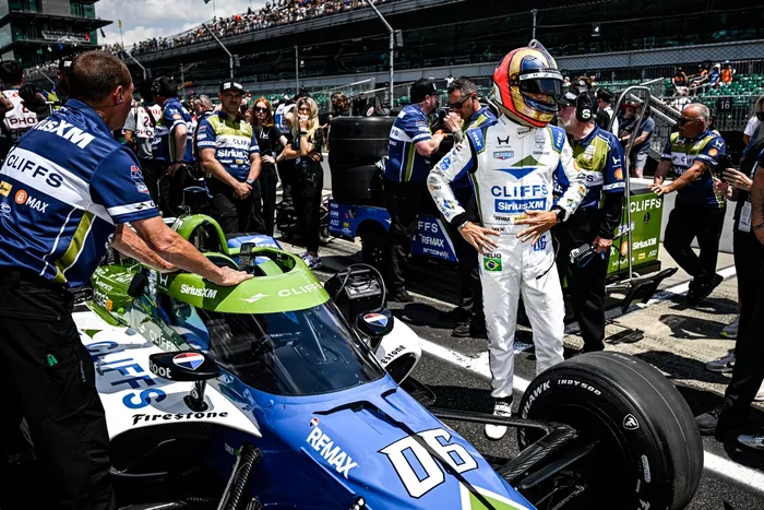  Helio Castroneves, Meyer Shank Racing con Curb Agajanian Honda