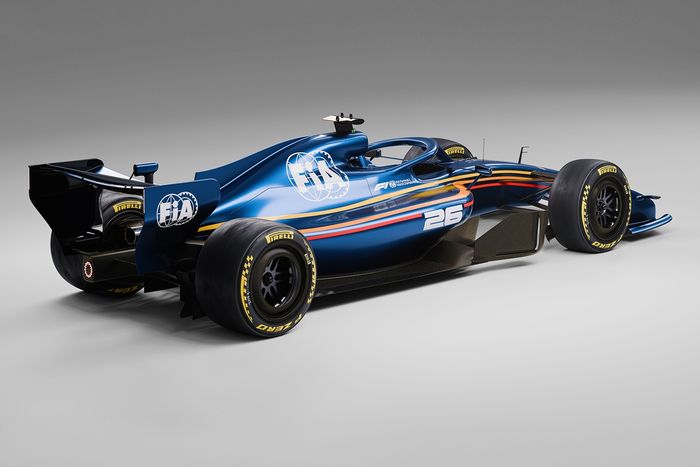 2026 FIA F1 car render