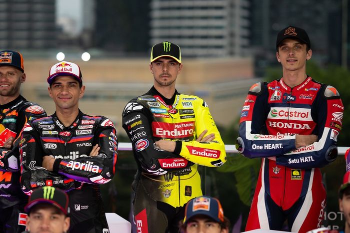 MotoGP riders group photo    
