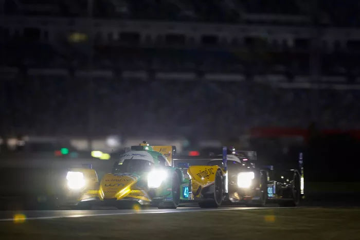 #43 Inter Europol Competition ORECA LMP2 07: Jeremy Clarke, Tom Dillmann, Bijoy Garg, Antonio Felix da Costa