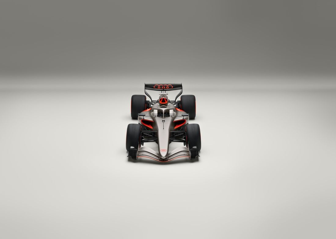 Koncepcyjne malowanie Audi F1 Team RS26
