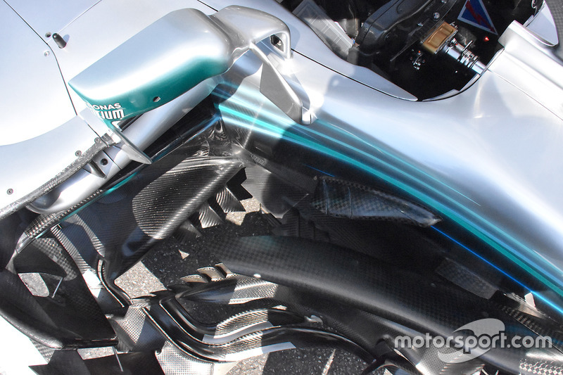 Detail Mercedes AMG F1 W09