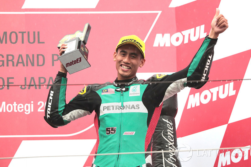 Third place Hafizh Syahrin, Petronas Raceline Malaysia