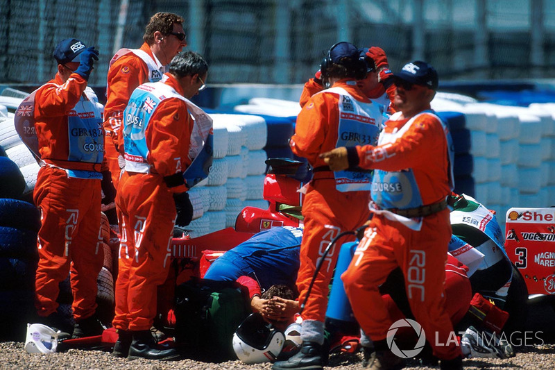 Michael Schumacher, Ferrari, kaza