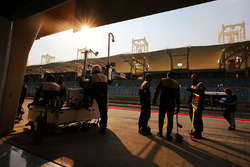 Toyota Gazoo Racing team members in the pits