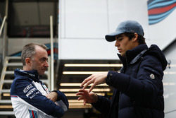 Paddy Lowe, Williams technical director, Lance Stroll, Williams