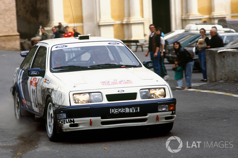 Carlos Sainz, Luis Moya, Ford Sierra RS Cosworth