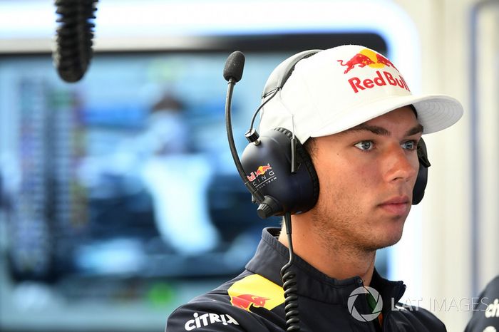 Pierre Gasly, preparado para sustituir en Toro Rosso a Sainz