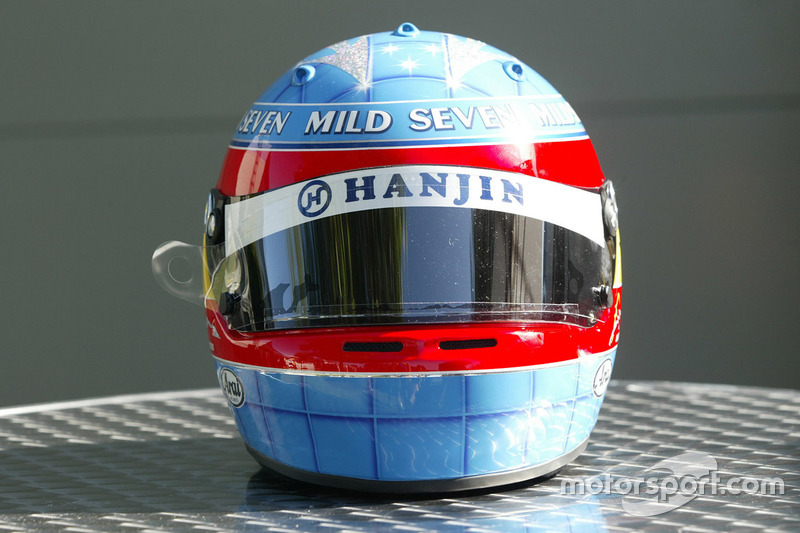 Helm von Fernando Alonso, Renault F1 Team