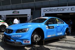 el Volvo de Nestor Girolami, Polestar Cyan Racing