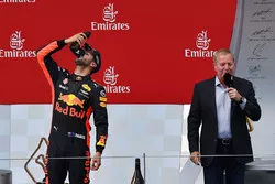 Podium: third place Daniel Ricciardo, Red Bull Racing