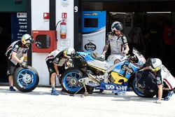 Changement de pneus pour le team Marc VDS