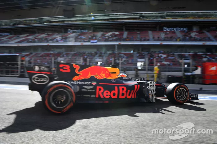 Red Bull was één van de eerste teams die de nieuwe opzet liet zien