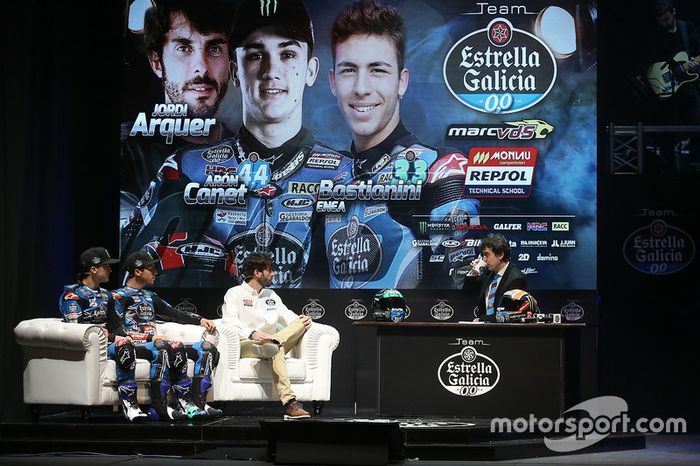 Enea Bastianini, Estrella Galicia 0,0 Marc VDS, Aron Canet, Estrella Galicia 0,0 Marc VDS, Jordi Arquer