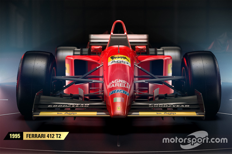 La Ferrari 412 T2 de 1995 dans F1 2017