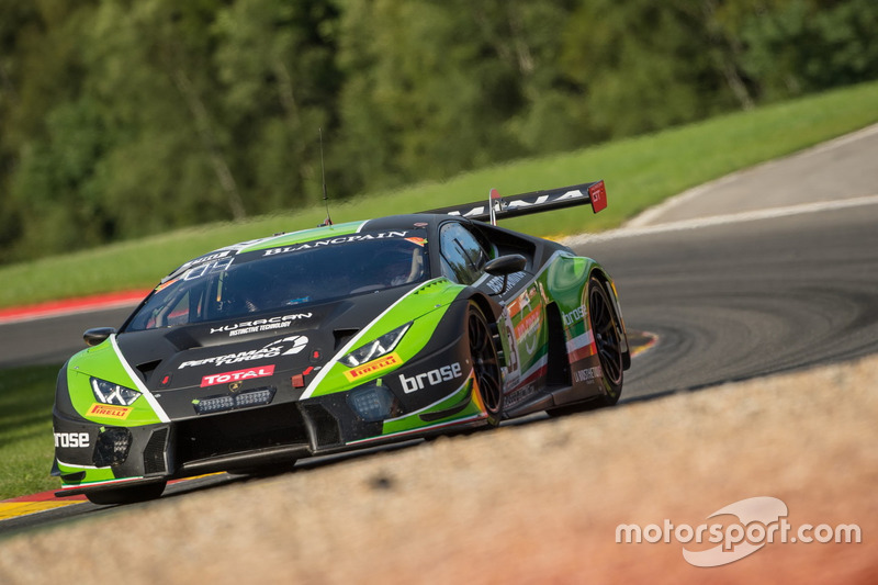 #63 GRT Grasser Racing Team Lamborghini Huracan GT3: Mirko Bortolotti, Christian Engelhart, Andrea Caldarelli