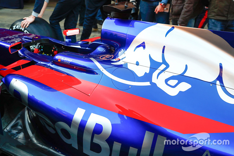 Detalle del Scuderia Toro Rosso STR12