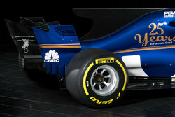 Sauber C36 rear wing detail